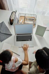 Child using laptop - ensure your kid stays safe